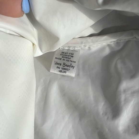 Vera Bradley Teal Floral Lunch Bag - Picture 9 of 9